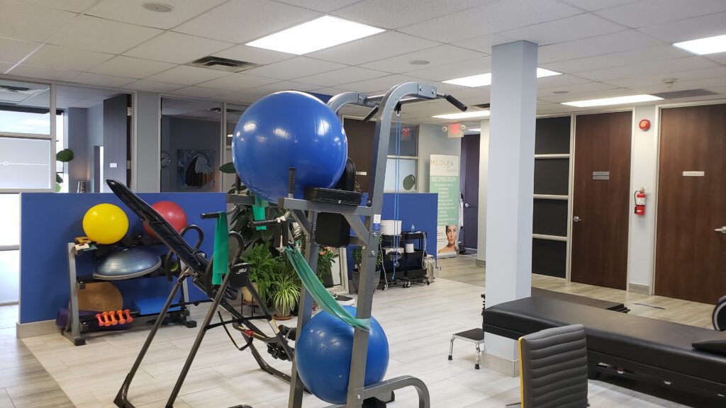 Blue Exercise Gym Ball