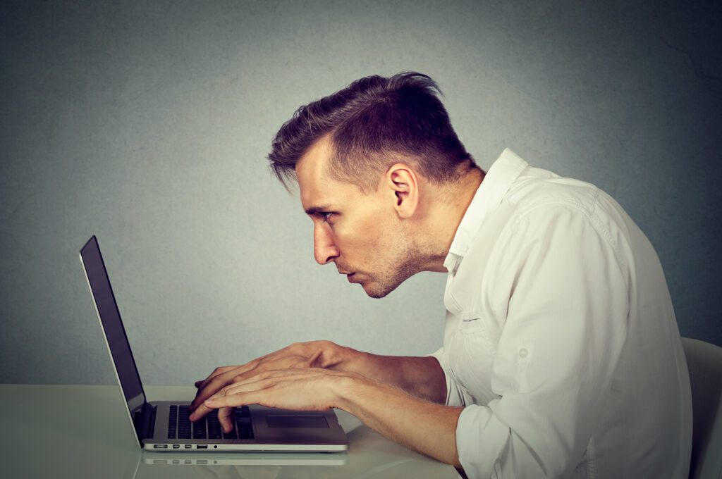 Young Man Working